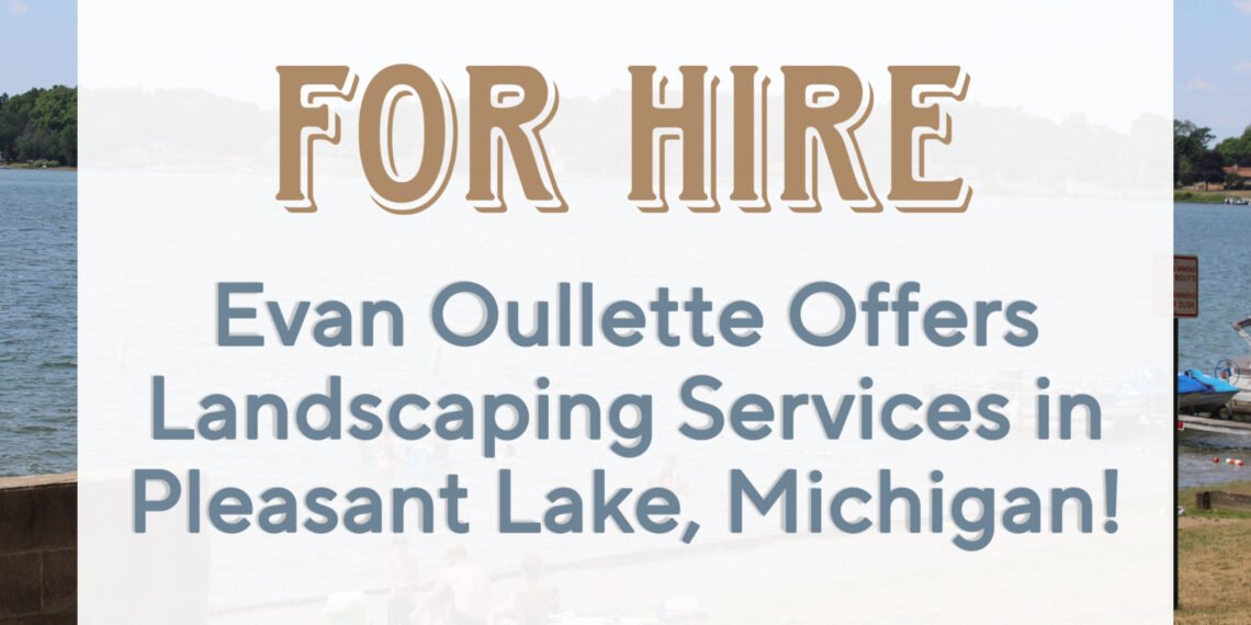 Local Teen Evan Ouellette Is For Hire