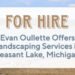 Local Teen Evan Ouellette Is For Hire